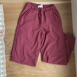 Athleta Kids Casual Elastic Waist Pants in Rose